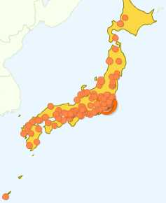 日本のアクセス地図